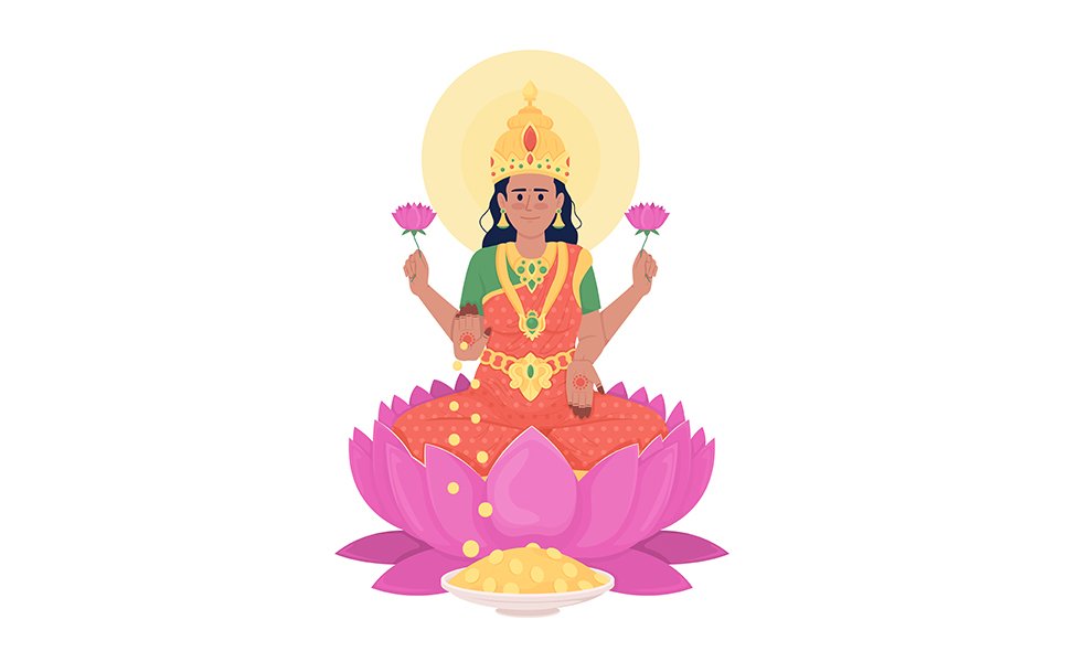 Template #278952 Lakshmi Goddess Webdesign Template - Logo template Preview