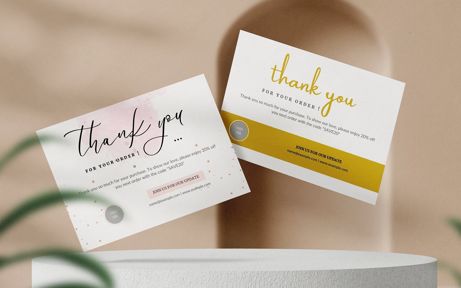 Template #278974 Thank You Webdesign Template - Logo template Preview