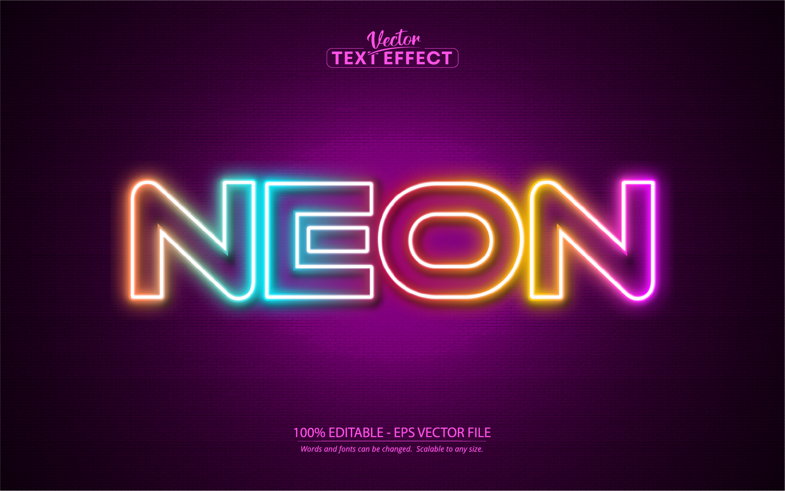Kit Graphique #278996 Neon Effet Divers Modles Web - Logo template Preview