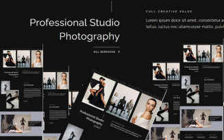 Suzuka - Minimal Portfolio and Photography One Page WordPress Theme