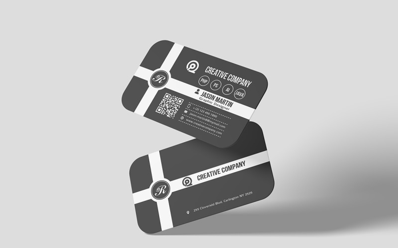 Business Card Template V02 Corporate Identity