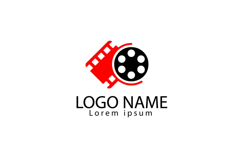 Creative Film Logo Design Logo Template