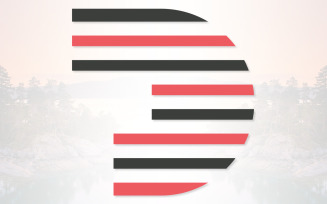 Modern Minimalist D Letter Logo Design