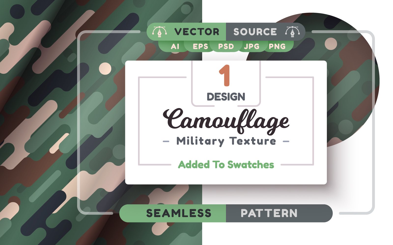 Kit Graphique #279391 Camouflage Seamless Divers Modles Web - Logo template Preview