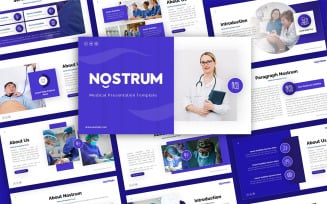 Nostrum Medical Multipurpose PowerPoint Presentation Template