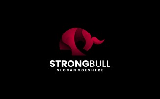 Strong Bull Gradient Logo 3