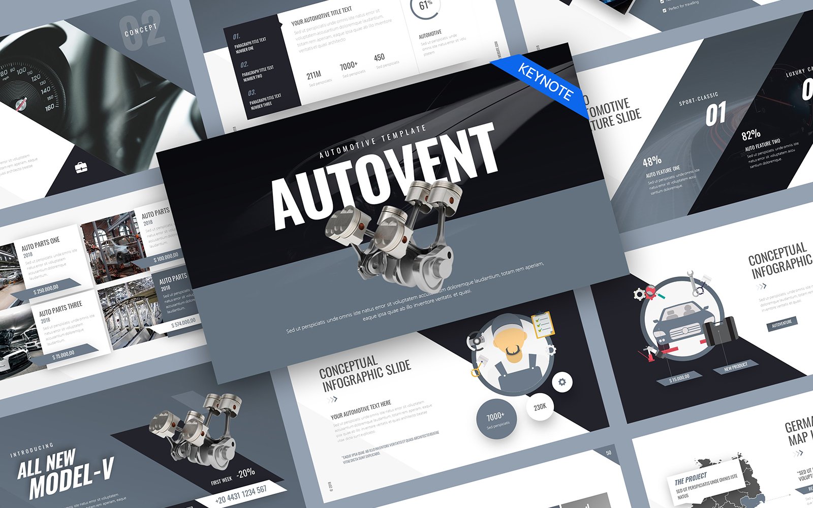 Template #279427 Auto Automobile Webdesign Template - Logo template Preview