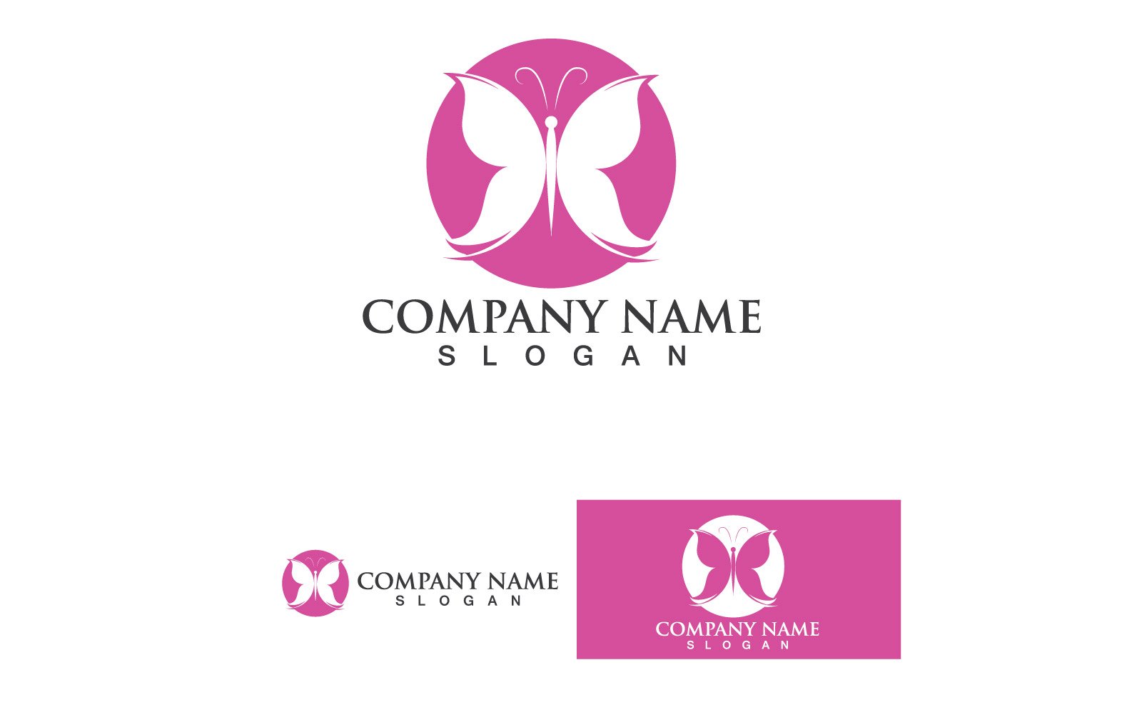 Kit Graphique #279562 Papillon Vecteur Web Design - Logo template Preview