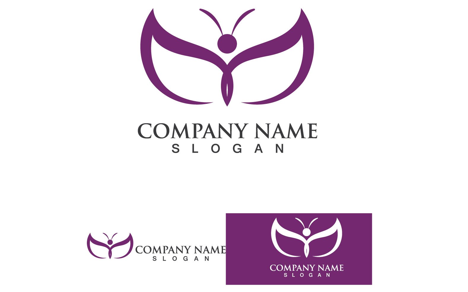 Template #279565 Butterfly Vector Webdesign Template - Logo template Preview