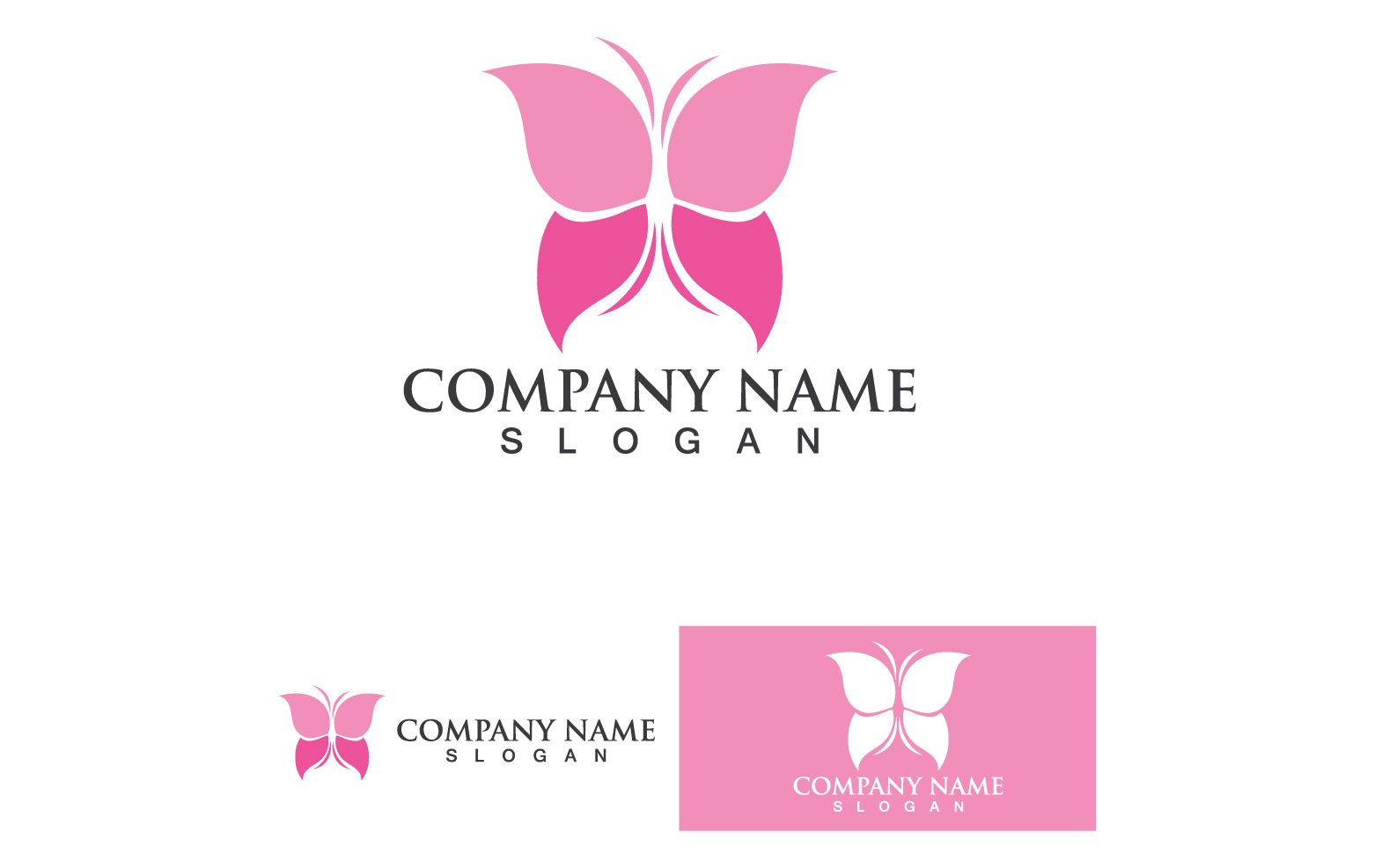 Kit Graphique #279573 Papillon Vecteur Web Design - Logo template Preview