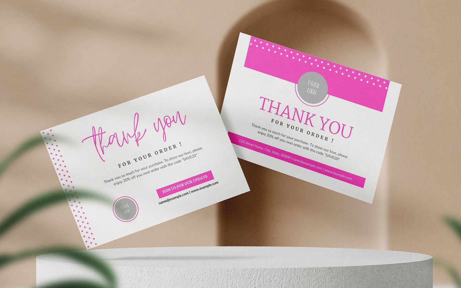 Template #279577 Thank You Webdesign Template - Logo template Preview