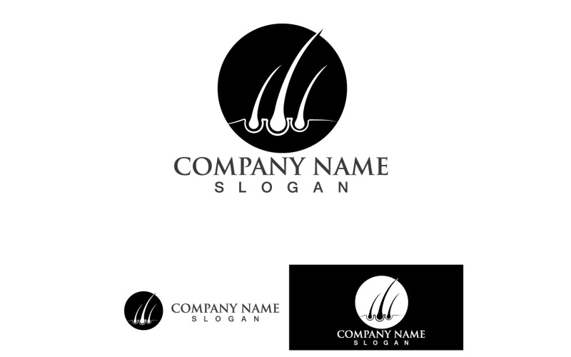 Hair Treatment Logo And Symbol Template Element V2 Logo Template