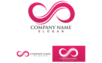 Infinity Loop Logo Vector Template Design V9