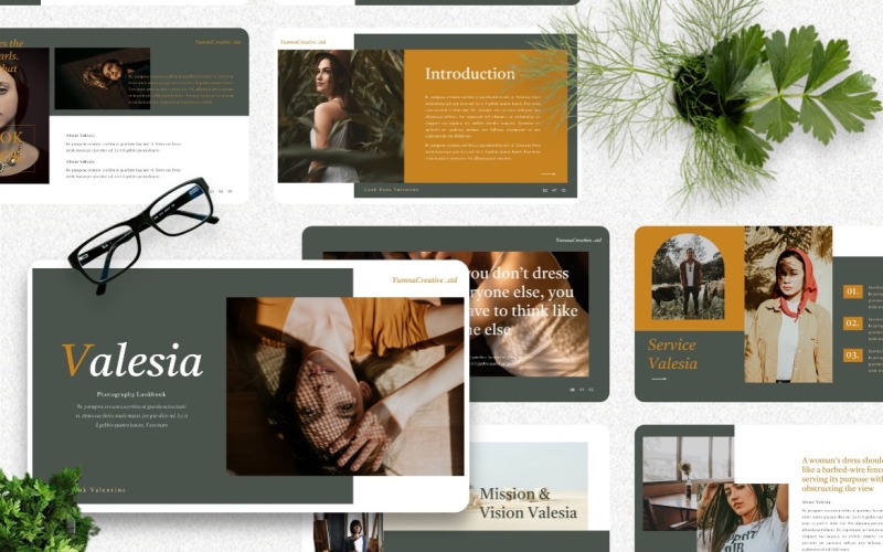 Valesia - Photography Keynote Template