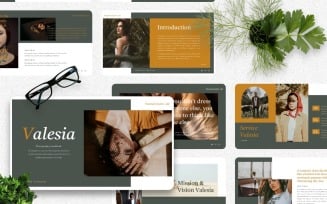 Valesia - Photography Keynote Template