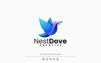 Nest Dove Gradient Logo 1