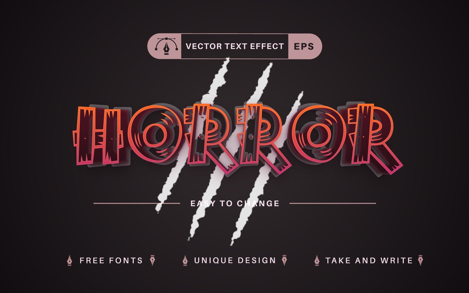 Kit Graphique #279710 Effet Font Web Design - Logo template Preview