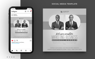 Digital Marketing Agency Corporate Social Media Post Banner