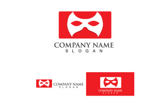 Mask Logo And Symbol Vector Design Template 5