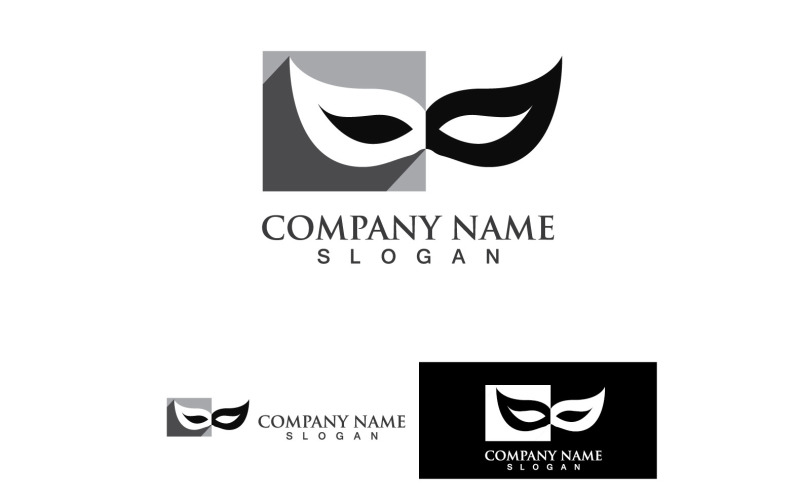 Mask Logo And Symbol Vector Design Template 8 Logo Template