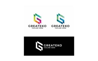 Great Geometric Letter G Logo