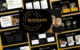 Blockavo - Blockchain Multipurpose PowerPoint Template