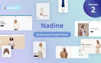 Nadine - Minimalist Clean Shopify Theme