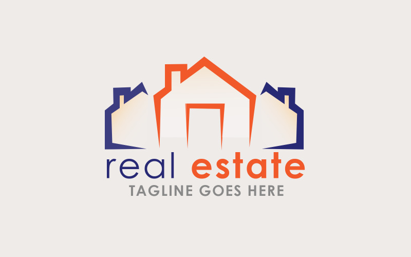 Business city Real Estate Logo Template