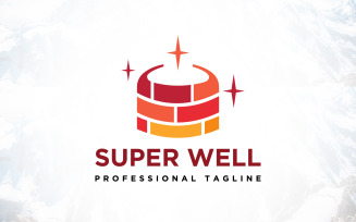 Creative Super Well Logo Design spa