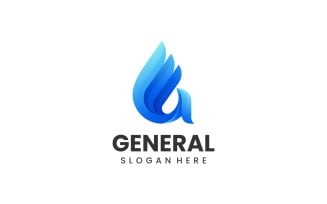 Letter G Gradient Logo Style 1