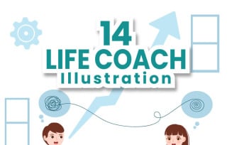 14 Life Coach Illustration