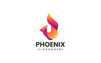 Phoenix Gradient Colorful Logo Vol.7