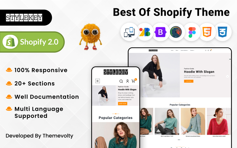 Stylekey - Mega Fashion Shopify 2.0 Responsive Theme Shopify Theme