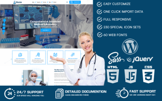 Biolab - Laboratory & Science Research WordPress Theme