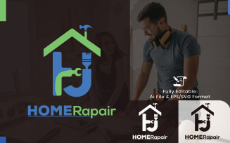Home Maintenance Company Logo Template