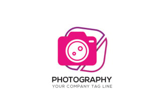 Modern Photography Logo Template