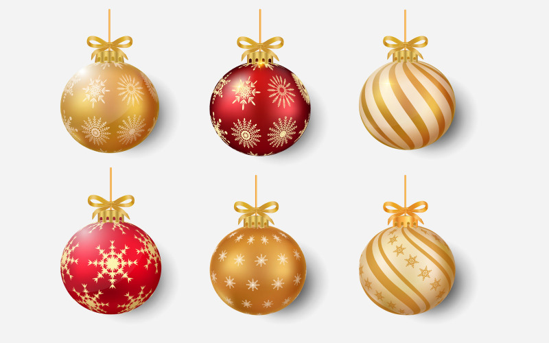 Christmas Ball Decoration Ball for Xmas Illustration