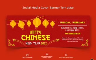 Chinese NewYear Facebook Cover Banner Design-13