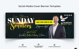Church Speech Facebook Cover Banner Design-04