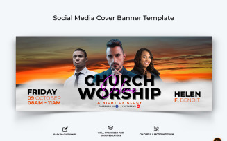 Church Speech Facebook Cover Banner Design-05