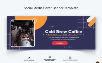 Coffee Making Facebook Cover Banner Design-03