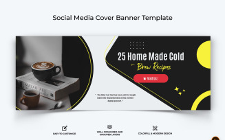Coffee Making Facebook Cover Banner Design-04