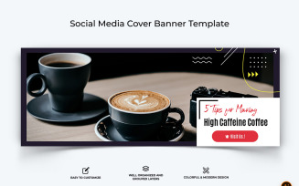 Coffee Making Facebook Cover Banner Design-07