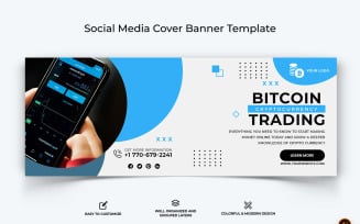 CryptoCurrency Facebook Cover Banner Design-23