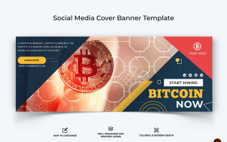 CryptoCurrency Facebook Cover Banner Design-28