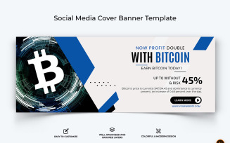 CryptoCurrency Facebook Cover Banner Design-30