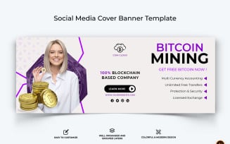 CryptoCurrency Facebook Cover Banner Design-35
