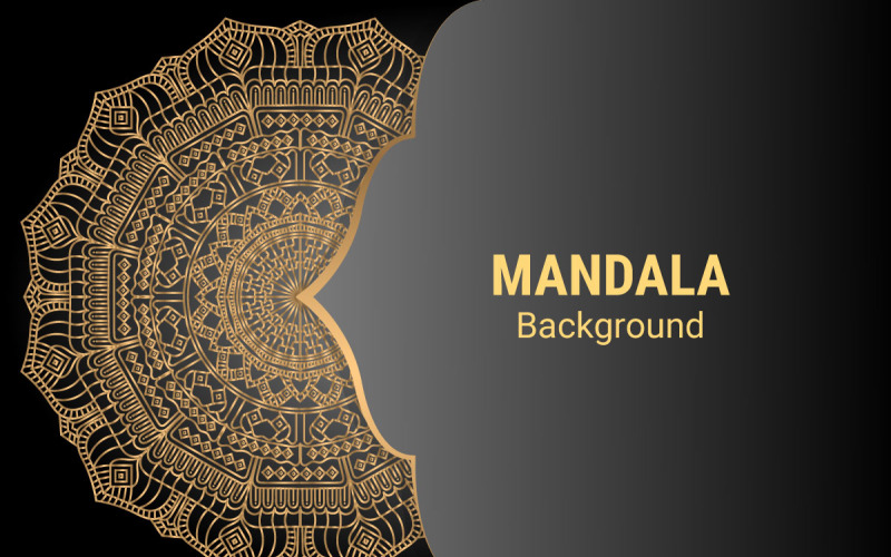 Mandalas for coloring book. Decorative round ornaments. Unusual flower shape design Background