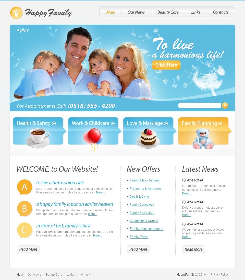 family-website-template-28104