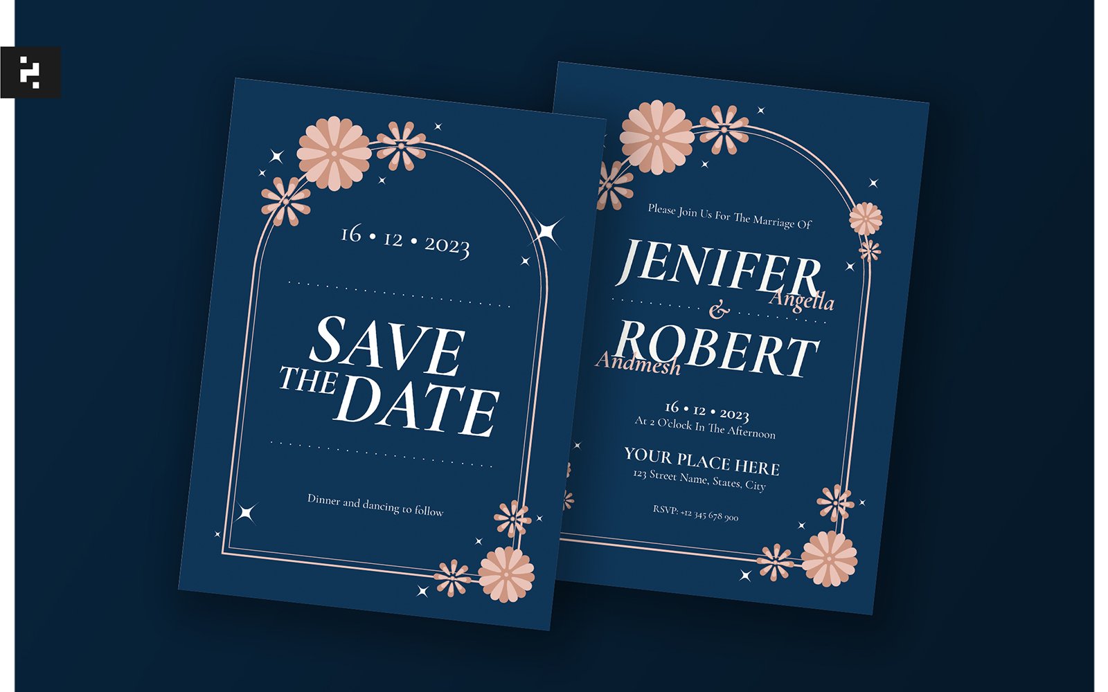 Template #281087 Suite Invitation Webdesign Template - Logo template Preview